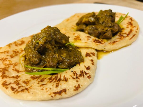 Roti & Curry Goat